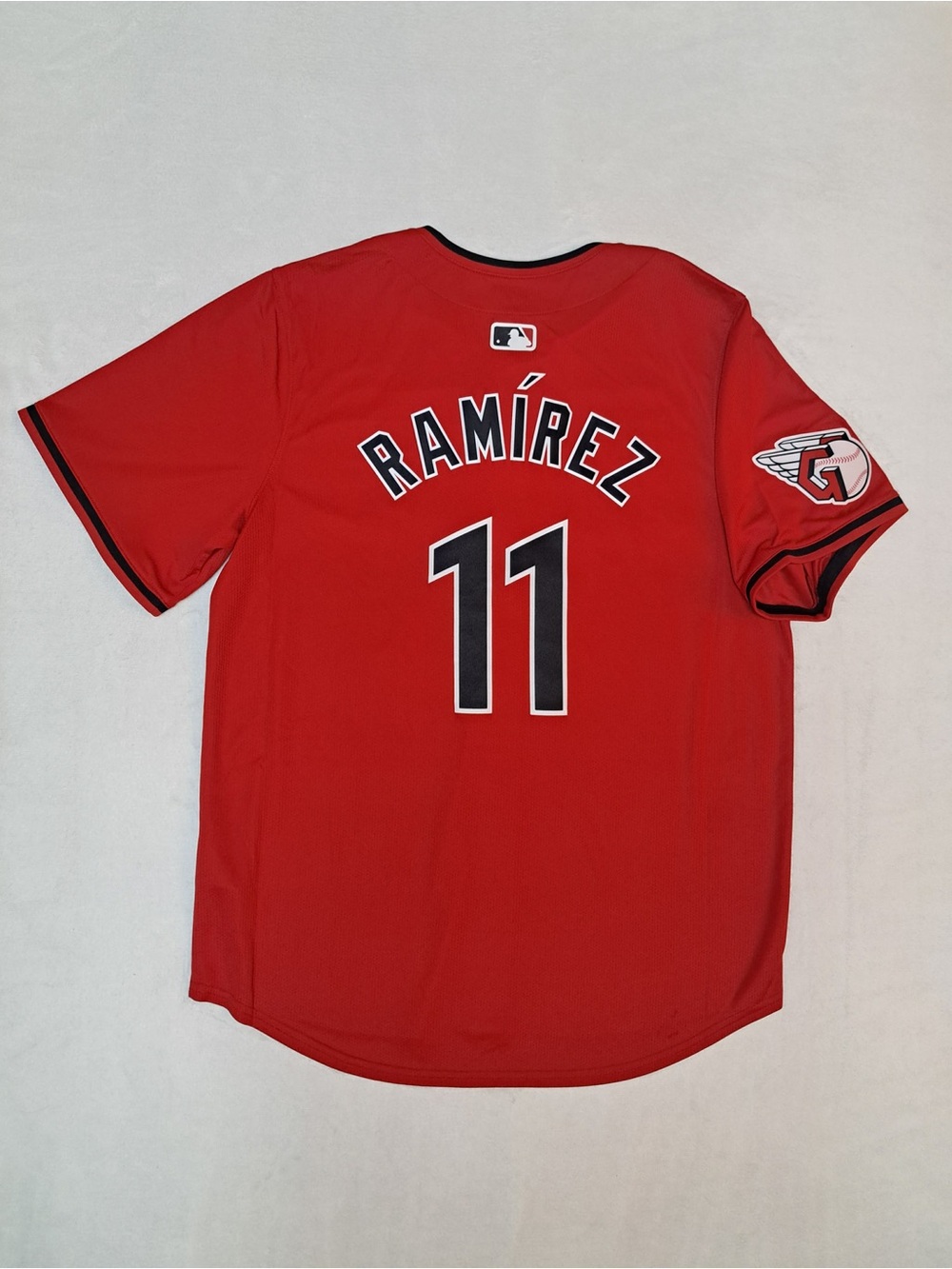 Nike José Ramírez Cleveland Guardians Baseball Jersey- Men's size LARGE